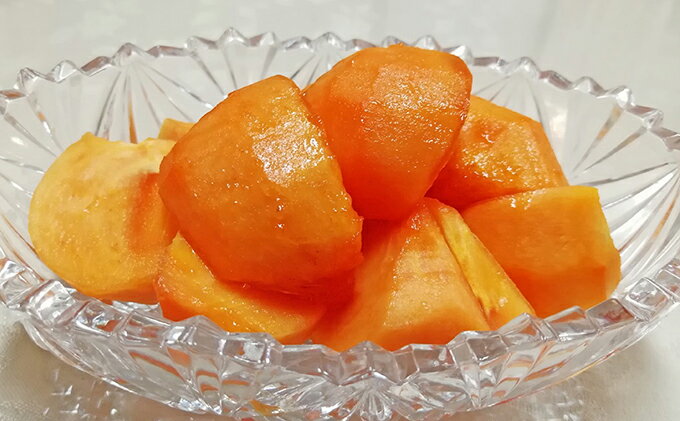 【ふるさと納税】仁科農園産 富有柿（秀、大）秋の味覚「里山長寿」 精選 3kg箱（12個前後入り） 果物類 かき 柿　お届け：2025年10月下旬～2025年11月下旬 サムネイル2