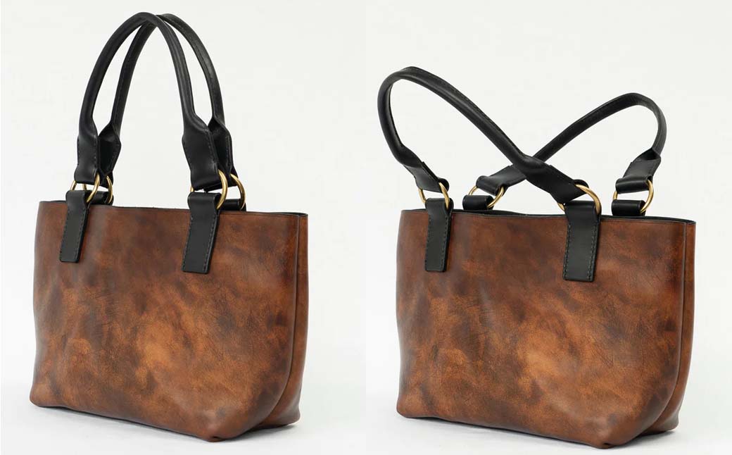 【ふるさと納税】牛革トートバッグ（S) Z-UY-A91A サムネイル3