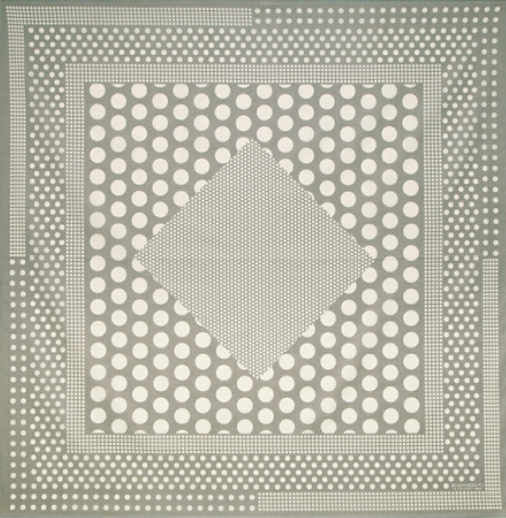 【ふるさと納税】ウオーク社 ふろしきハンドライトセットM（ポルカドット/グレー）（ハンドル色：ブラウン）風呂敷 ふろしきバッグ バッグ ハンドル 持ち手 取っ手 KONOMI おしゃれ 可愛い かわいい ギフト プレゼント 送料無料 広島県 呉市 サムネイル3