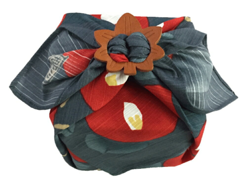 【ふるさと納税】ウオーク社 お包みtomekoセットG（もみじ、しゃもじ）風呂敷 ふろしき 留め具 弁当入れ 弁当包み おしゃれ 可愛い かわいい お土産 贈り物 ギフト プレゼント 送料無料 広島県 呉市 サムネイル3