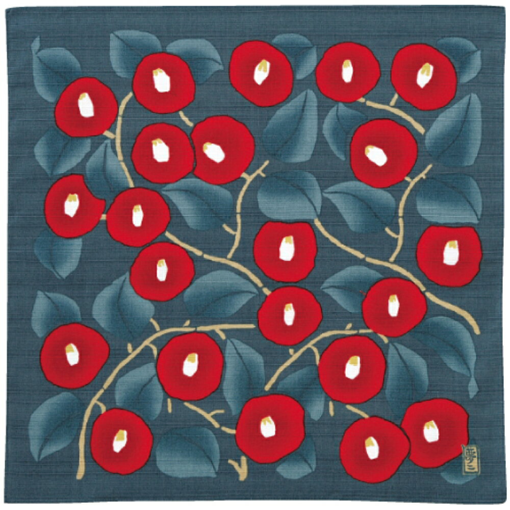 【ふるさと納税】ウオーク社 お包みtomekoセット もみじ (つばきアオネズ） 風呂敷 ふろしき 留め具 弁当入れ 弁当包み おしゃれ 可愛い かわいい 雑貨 オリジナル アクセサリー 広島 お土産 贈り物 ギフト プレゼント 送料無料 お試し 広島県 呉市 サムネイル3