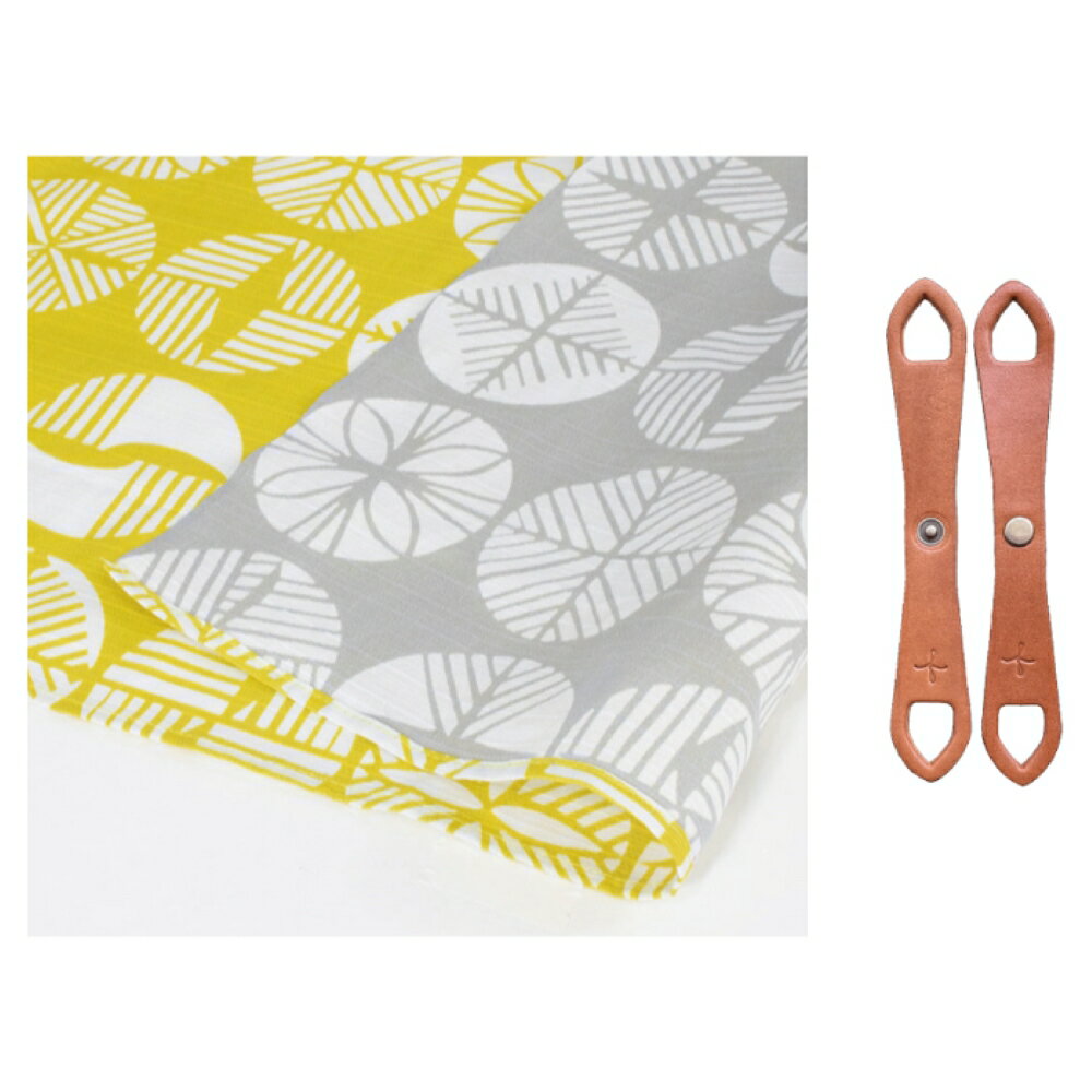 【ふるさと納税】ウオーク社 ライトDuoセットミニ（伊砂文様/松/キイログレー）風呂敷 ふろしきバッグ バッグ ハンドル 持ち手 取っ手 おしゃれ 可愛い かわいい シンプル ファッション ギフト プレゼント 送料無料 広島県 呉市 サムネイル3