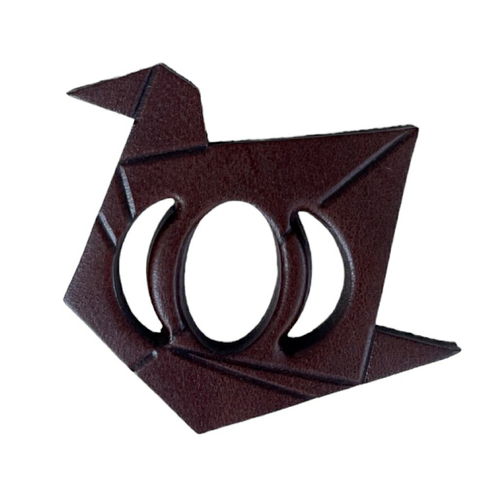 【ふるさと納税】ウオーク社 お包みtomekoセット 折鶴(菊アカ） 風呂敷 ふろしき 留め具 弁当入れ 弁当包み おしゃれ 可愛い かわいい 雑貨 オリジナル アクセサリー 広島 お土産 贈り物 ギフト プレゼント 送料無料 お試し 広島県 呉市 サムネイル2