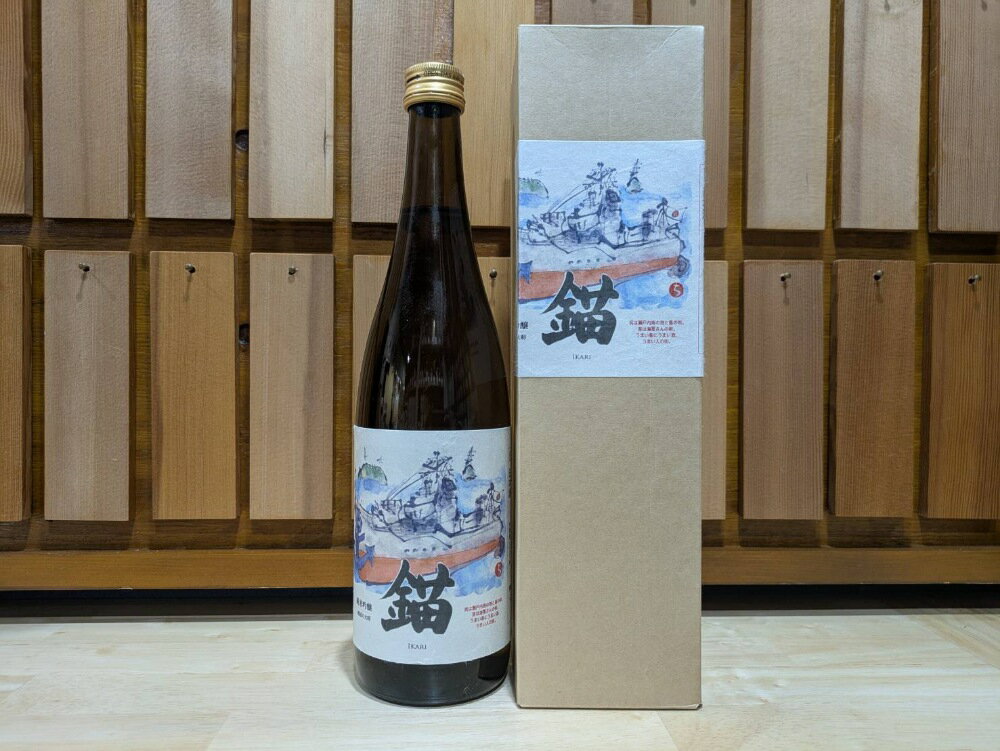 【ふるさと納税】【数量限定】華鳩 純米吟醸 『錨-IKARI-』/ 日本酒 酒 お酒 冷酒 アルコール 化粧箱入り 常温配送 送料無料 お中元 広島県 呉市 サムネイル2