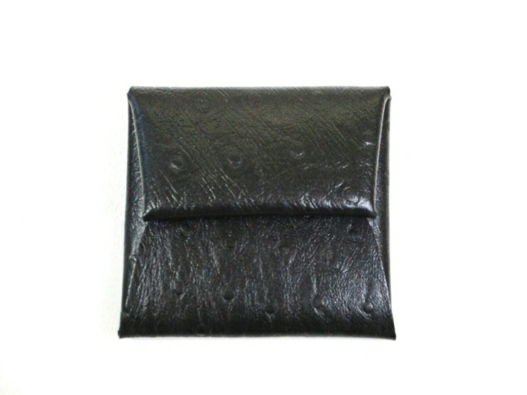 革工房いんのしま牛革（オーストリッチ型押し）小銭入れ | 革工房いんのしま 牛革 小銭入れ