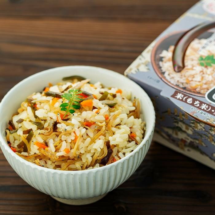 【ふるさと納税】レンジで簡単調理　じゃこめし【6個入】 サムネイル2