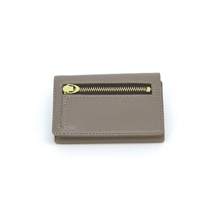 ★【限定20／ベージュ】コンパクトウォレット | 革工房いんのしま 牛革 財布