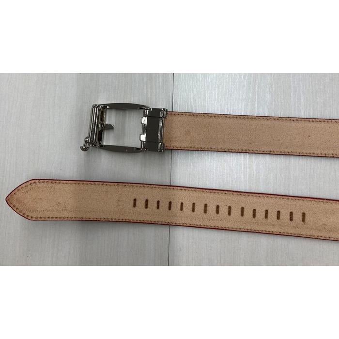 【ふるさと納税】革工房いんのしまスマートロック式牛革 ベルト(色:ワイン) | レザー 小物 ファッション ギフト 贈り物 プレゼント 送料無料 人気 おすすめ 広島県 尾道市 サムネイル3