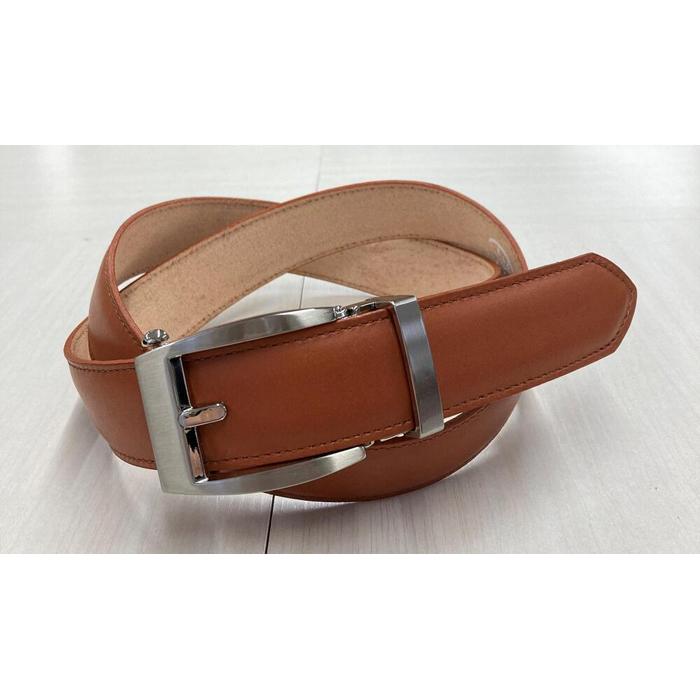革工房いんのしまスマートロック式牛革 ベルト(色:茶) | レザー 小物 ファッション ギフト 贈り物 プレゼント 送料無料 人気 おすすめ 広島県 尾道市