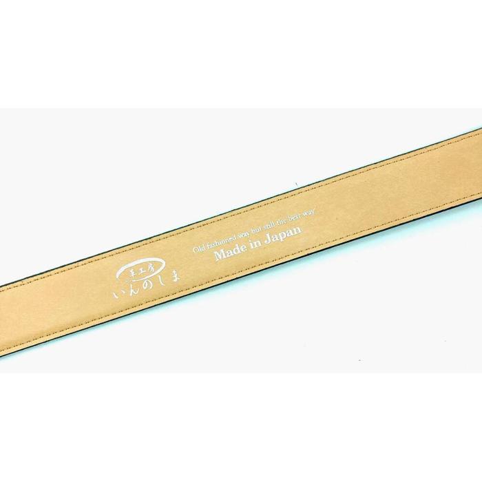 【ふるさと納税】革工房いんのしま姫路産牛革フィットベルト(黒)M寸 | レザー 小物 ファッション ギフト 贈り物 プレゼント 送料無料 人気 おすすめ 広島県 尾道市 サムネイル2