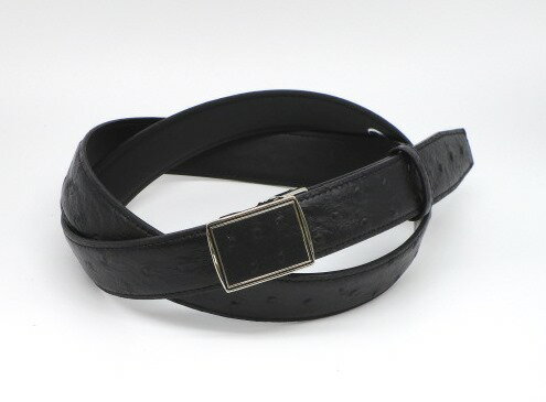 30mm幅牛革オーストリッチ型押しベルトL寸 | 革工房いんのしま 牛革 ベルト