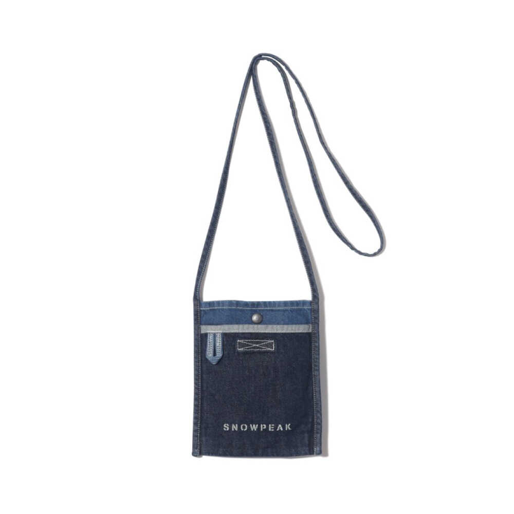 【ふるさと納税】バック FUKUYAMA Denim Sacoche（カラー：Indigo Ecru） 福山市/株式会社スノーピーク サコッシュ ショルダーバック デニム レディース メンズ [BACO013] サムネイル2