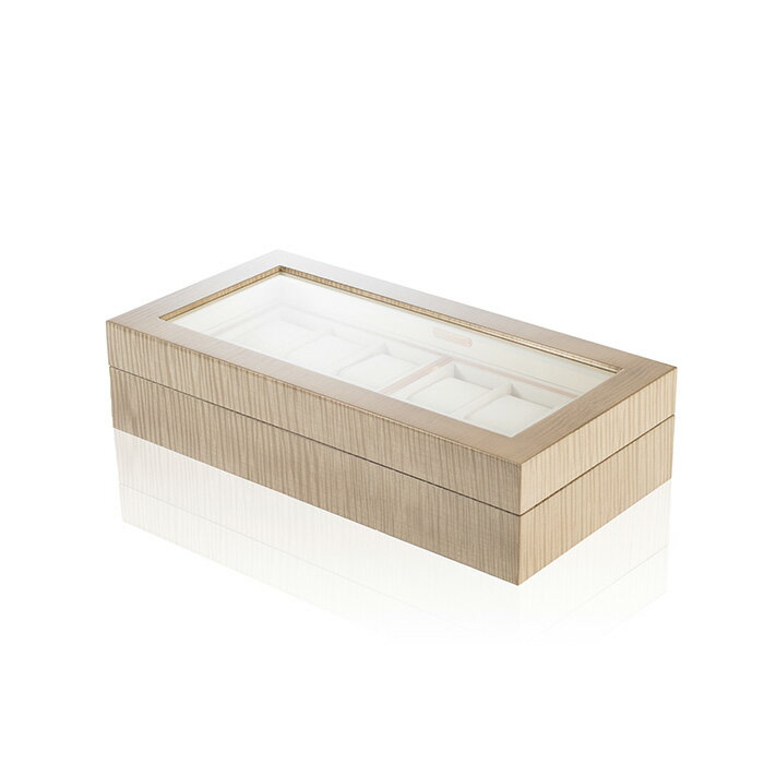 【ふるさと納税】クリスタル 時計ケース No.7　トープ［No.579］／ シカモア 鏡面仕上 腕時計 収納 送料無料 広島県 サムネイル3