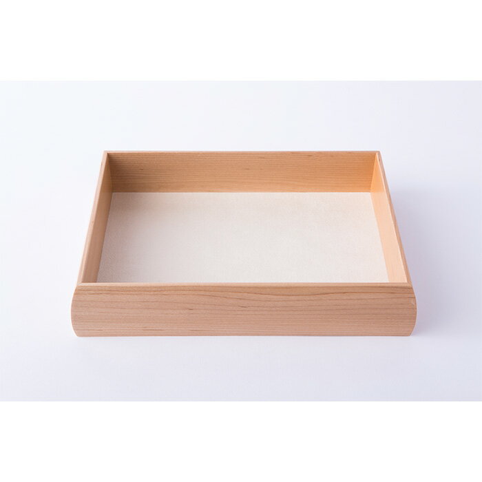 【ふるさと納税】SHINBEYジュエリートレイ2段B［No.877］／ バーズアイメープル ハードメープル 職人 丁寧 収納 送料無料 広島県 サムネイル3