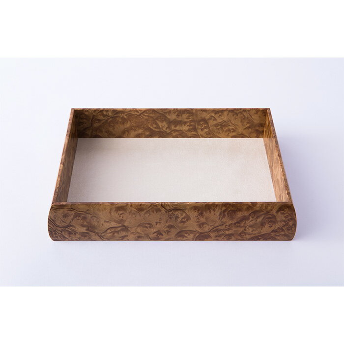 【ふるさと納税】SHINBEYジュエリートレイ2段F［No.881］／ マーブルウッド 黒檀 職人 丁寧 収納 送料無料 広島県 サムネイル3