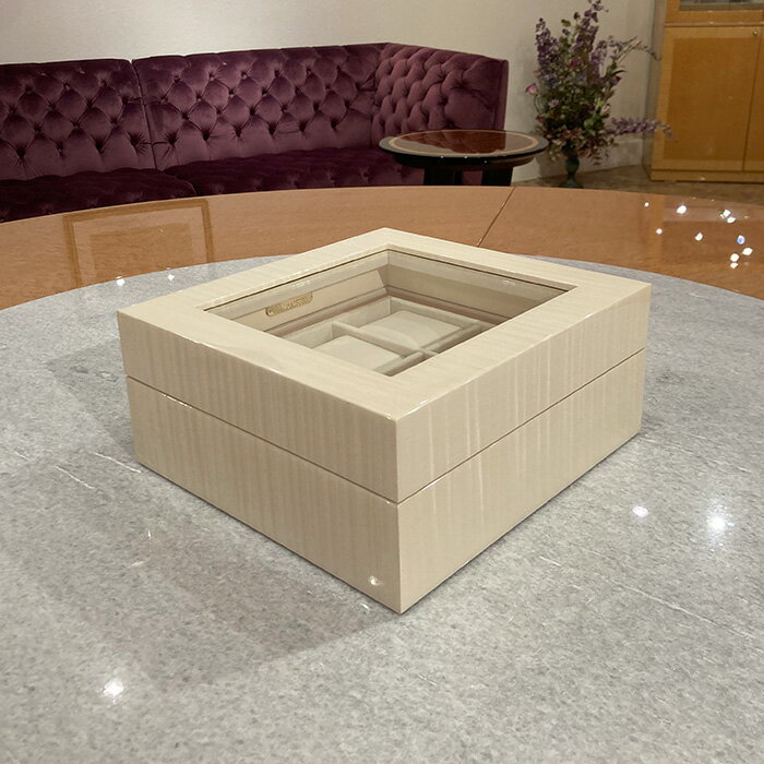 【ふるさと納税】クリスタル時計ケースNo.11［No.890］／ シカモア 贅沢 丁寧 プレゼント 収納 送料無料 広島県 サムネイル2