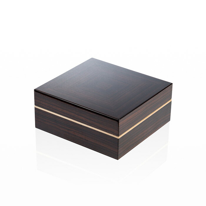 【ふるさと納税】クリスタル時計ケースNo.12［No.891］／ 黒檀 贅沢 丁寧 プレゼント 収納 送料無料 広島県 サムネイル3