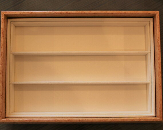 【ふるさと納税】ジュエリートレイ　バーズアイメープル　1シート［No.350］／ ジュエリーケース 宝石 アクセサリー 貴金属 希少材 木 職人 送料無料 広島県 サムネイル2