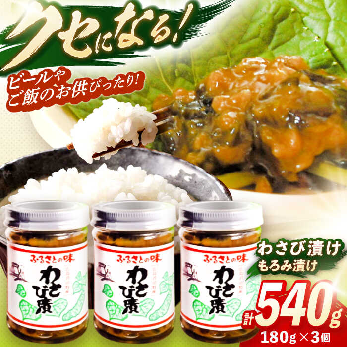 漬物 君田のわさび漬け わさび ワサビ 山葵 漬け物 お漬物 ご飯のお供 ご飯 ご飯に合う 酒の肴 おつまみ 薬味 特産品 名産品 お取り寄せ グルメ 広島県 人気 お土産 おすすめ 美味しい おいしい 広島県産 10000円 三次市/みどりグループ[APAG001]