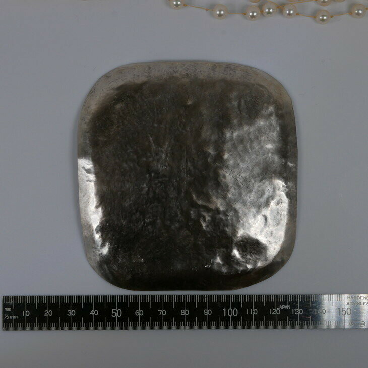 【ふるさと納税】マルチ銀製プレート 小物入れ 職人技 銀 1点もの プレートNO.3 トレー｜収納 ジュエリー アクセサリー おしゃれ 鍵 キー ラグジュアリー プレゼント お皿 食器 SV925 [1912] サムネイル2