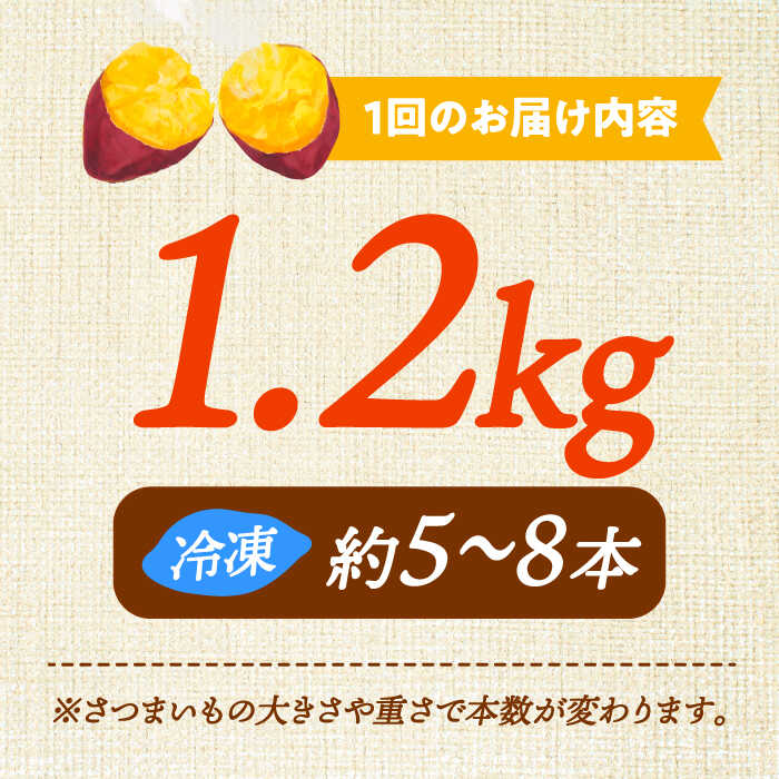 【ふるさと納税】【全12回定期便】さつまいも 芋 『てくてく』の壺焼き芋 1.2kg さつまいも 人気 お菓子 スイーツ 美味しい 和菓子 ギフト プレゼント 江田島市/峰商事 合同会社[XAD050] さつまいも 芋 サツマイモ やきいも スイーツ お菓子 - 画像3