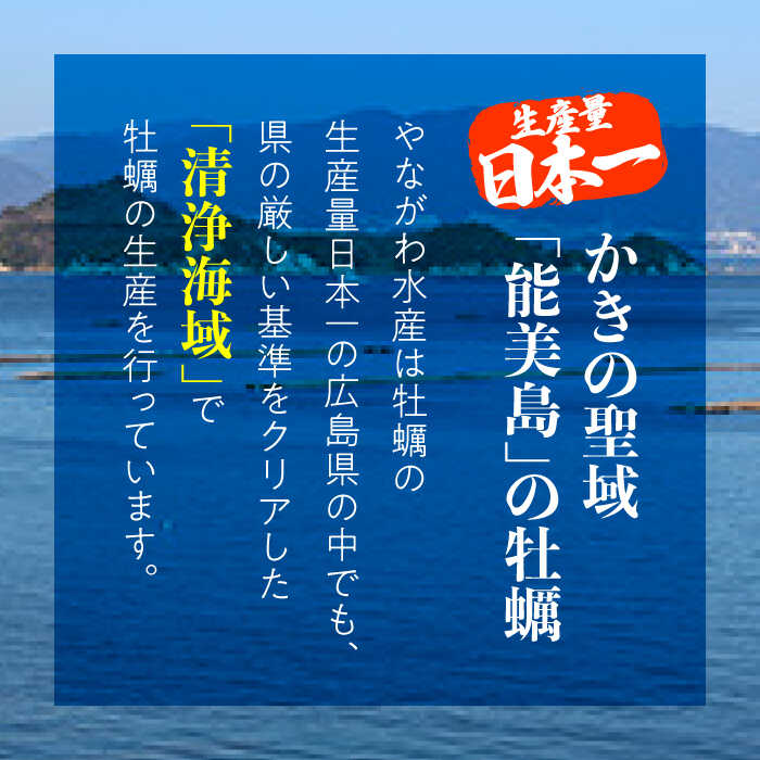 【ふるさと納税】広島G7で提供！【生牡蠣】【選べる配送月・内容量】やながわ自慢！むき身 牡蠣 700g〜2kg かき 海鮮 和食 海産物 簡単 レシピ 広島県産 江田島市/マルサ・やながわ水産有限会社[XBL001] 牡蠣 生食 むき身 殻付き かき カキ 生牡蠣 カキフライ 広島牡蠣 サムネイル3