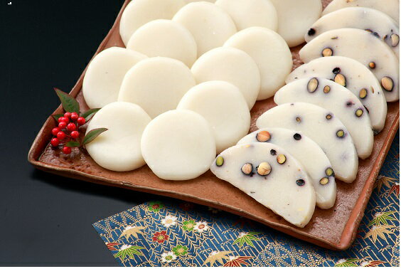 【ふるさと納税】お餅詰合せセットB(白平餅450g×2 豆餅400g) お雑煮 ぜんざい お歳暮 お正月 モチ 餅 もち お餅 おもち 正月餅 焼き餅 きな粉餅 雑煮 お雑煮 力うどん A011-02 - 画像2