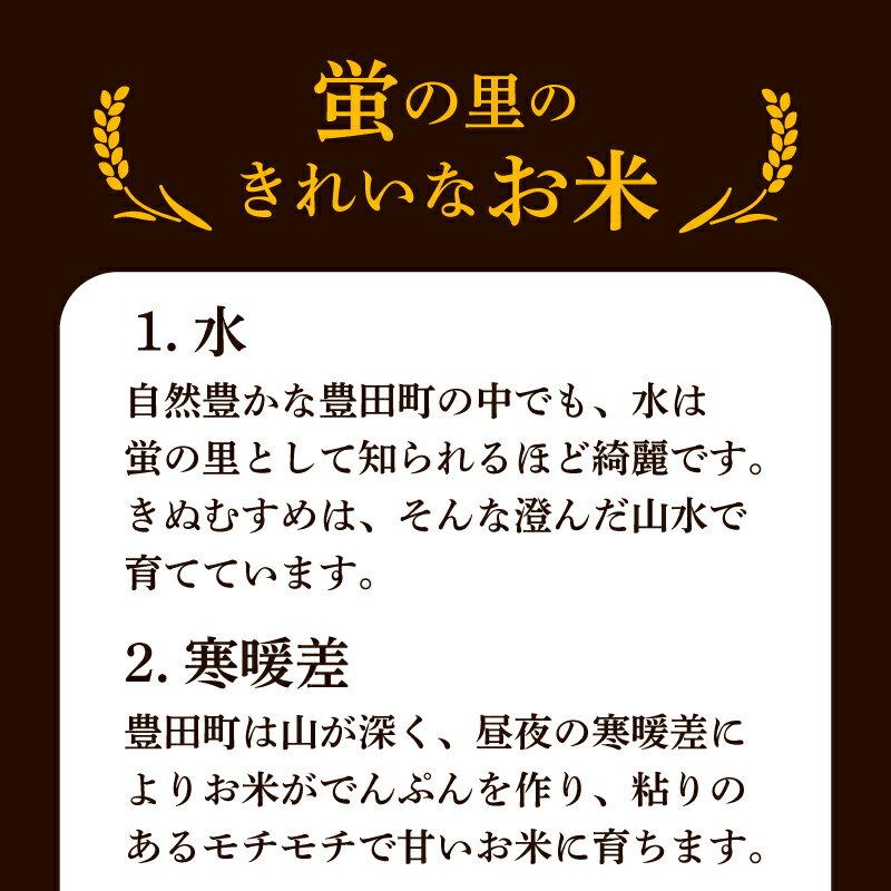 【ふるさと納税】 【新米】 きぬむすめ 5kg 10kg 米 令和7年度米 精米 選べる 容量 白米 ごはん おにぎり お弁当 お米 1回お届け 直前精米 美味しい おすすめ 銘柄 精米したて 人気 やまだ農園 豊田町 下関 山口 サムネイル3