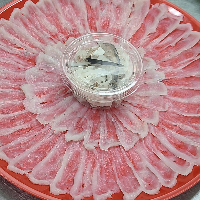 【ふるさと納税】 下松産　とらふぐお刺身（朱皿プラスチック）約3～4人前【引換券】 ／ とらふぐ フグ 刺身 下松 ふぐ刺し 旬 魚介 海鮮 お取り寄せ グルメ 新鮮 旨み ぷりぷり 引換券 ご当地 山口 伝統 逸品 贅沢 送料無料 山口県 No.189 - 画像2