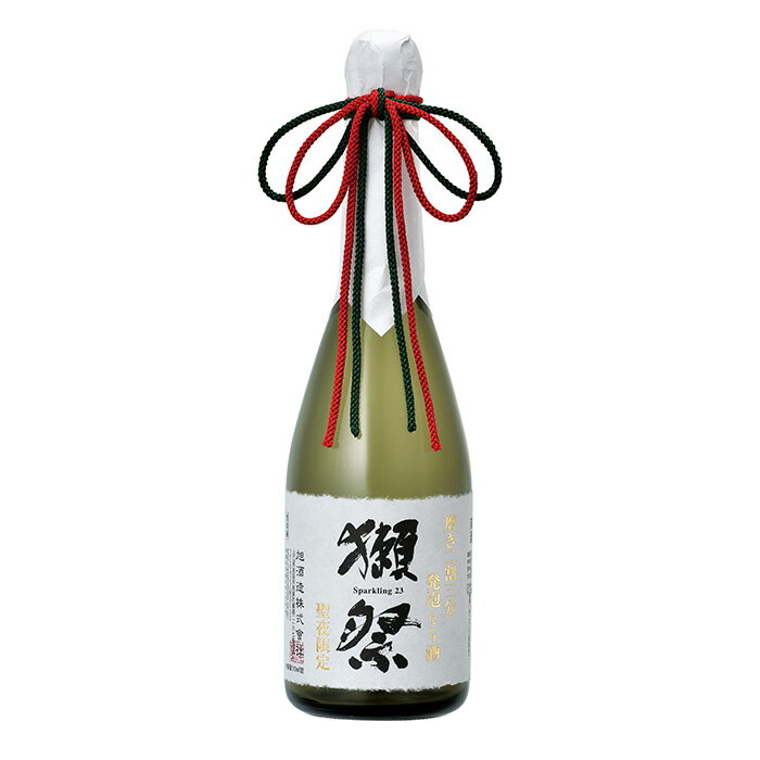 【ふるさと納税】獺祭 発泡にごり酒 720ml 純米大吟醸 磨き二割三分(Xmasカートン入り)【(株)獺祭】 サムネイル3