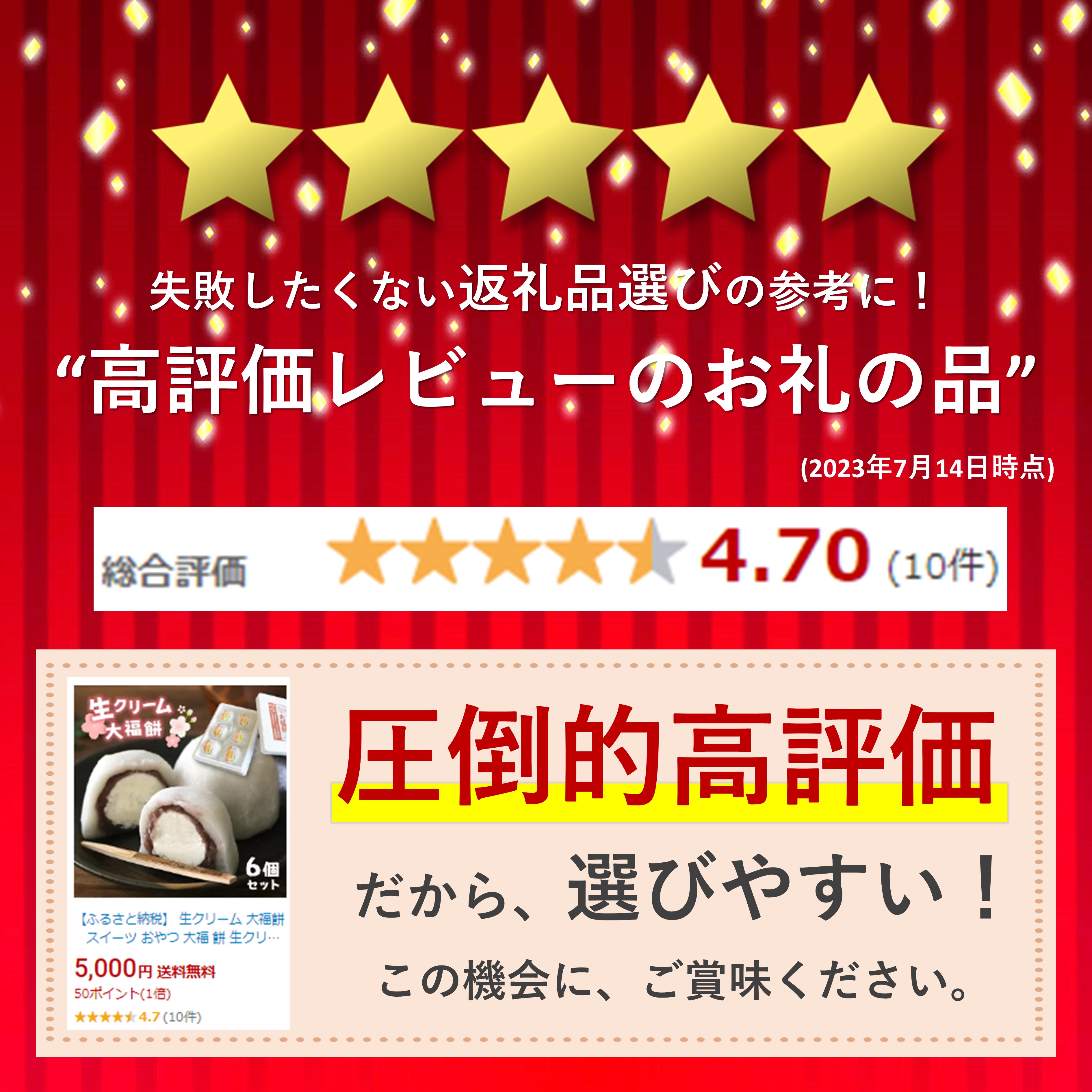 【ふるさと納税】 生クリーム 大福餅 ｜ スイーツ おやつ 大福 餅 生クリーム もちもち もち米 餡 小豆餡 お菓子 菓子 和菓子 山口 美祢市 美祢 特産品 ご当地 お取り寄せ - 画像3