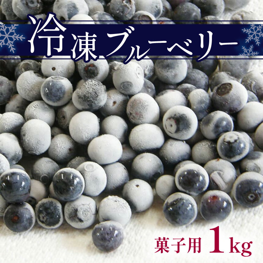 冷凍ブルーベリー(菓子用) ｜ 果物 くだもの フルーツ ブルーベリー 冷凍 菓子用 スムージー ジャム 1kg 山口 美祢市 美祢 特産品