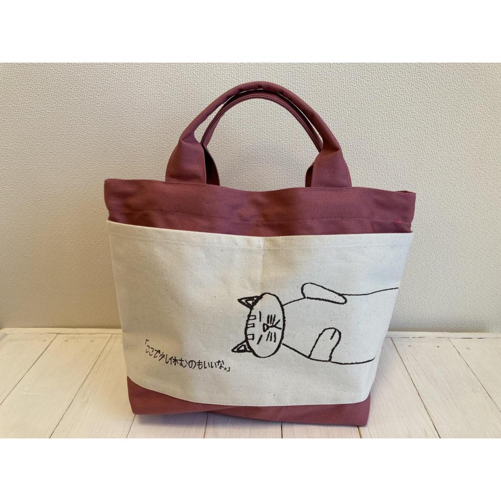 【ふるさと納税】「ここで少し休むのもいいな。」ミニトート【カラー：3色から選択可能】 | かばん ファッション 人気 おすすめ 送料無料 サムネイル3