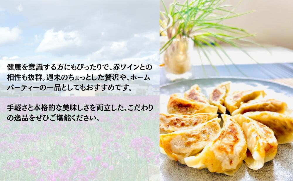 【ふるさと納税】鳴門らっきょ餃子（10個入箱）×3箱セット | らっきょう 徳島 餃子 レトルト おかず 惣菜 総菜 - 画像3