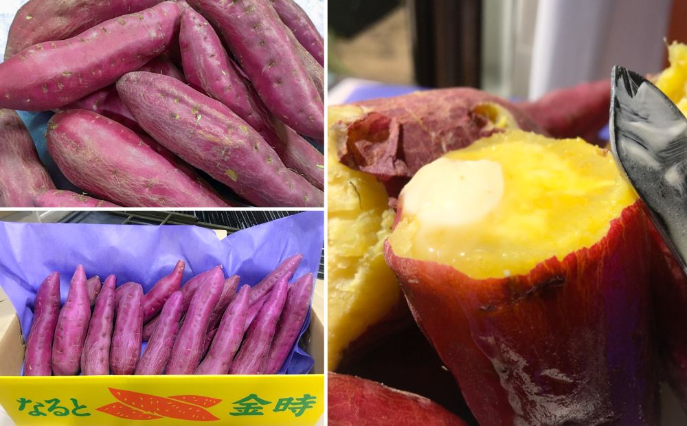 【ふるさと納税】】本場・徳島県鳴門市産「 なると金時 」約5kg【数量限定】鳴門金時 ほくほく 甘い 熟成 国産 産地直送 スイーツ おやつ 天ぷら 干し芋 ギフト - 画像3