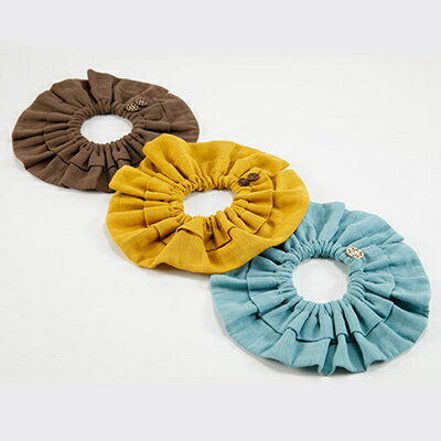 【ふるさと納税】【男の子用:無地ボタン】himawari bibの360度のスタイ【1549845】 サムネイル2