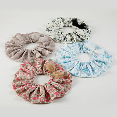 【ふるさと納税】【女の子用:柄リボン】himawari bibの360度のスタイ【1549847】 サムネイル2