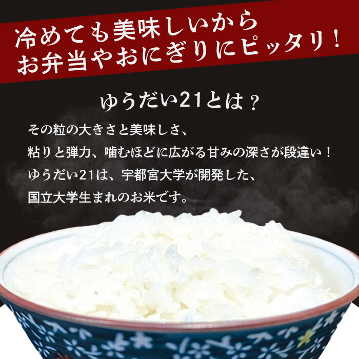 【ふるさと納税】徳島県那賀町産 ぜったい米(こめ)だ 2合×1袋・6合×1袋セット ゆうだい21【徳島 那賀町 国産 米 お米 白米 精米 徳島県産 国産米 高級米 単一原料米 お弁当 おにぎり 贈物 プレゼント お中元 お歳暮 ギフト 産地直送】ZP-6 - 画像3
