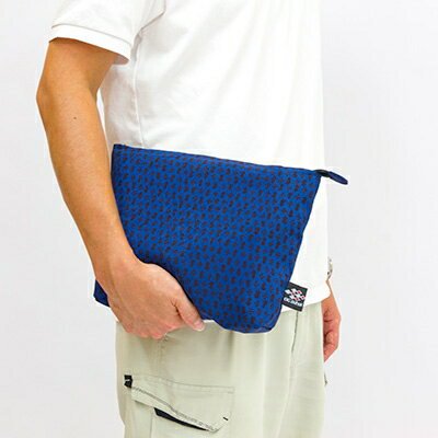 阿波藍　本藍染めポーチ(男女兼用)【1089600】