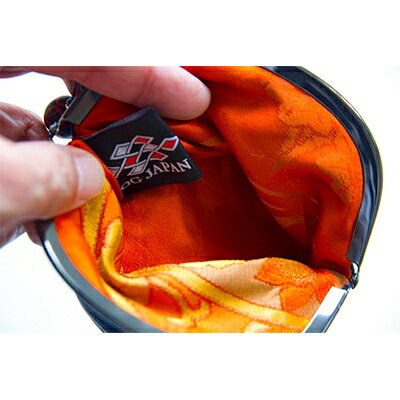 【ふるさと納税】阿波藍　本藍染めがま口(男女兼用)【1096125】 サムネイル2