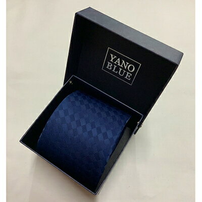 【ふるさと納税】本藍染市松模様ネクタイ(縹色)【1107269】 サムネイル3