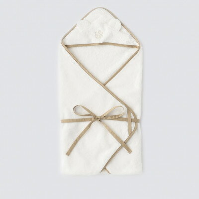 【ふるさと納税】Foo　Tokyo　おくるみ・スタイセット(ホワイト・ピンク)【1501752】 サムネイル2