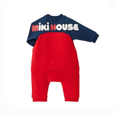 【ふるさと納税】ミキハウス　バックロゴカバーオール【1617588】 サムネイル2