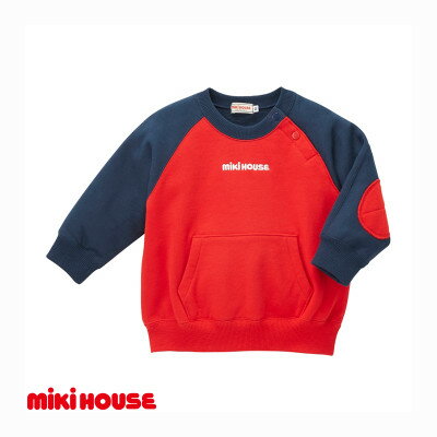 ミキハウス　バックロゴトレーナー 100cm【1617603】