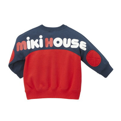 【ふるさと納税】ミキハウス　バックロゴトレーナー 100cm【1617603】 サムネイル2