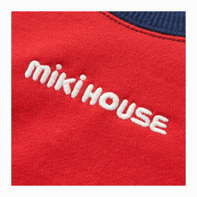 【ふるさと納税】ミキハウス　バックロゴトレーナー 110cm【1617605】 サムネイル3