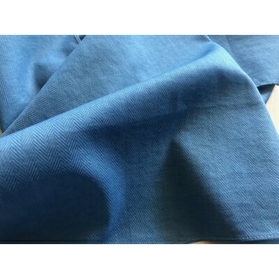 【ふるさと納税】藍染めハンカチ(ヘリンボーン)【1143950】 サムネイル3