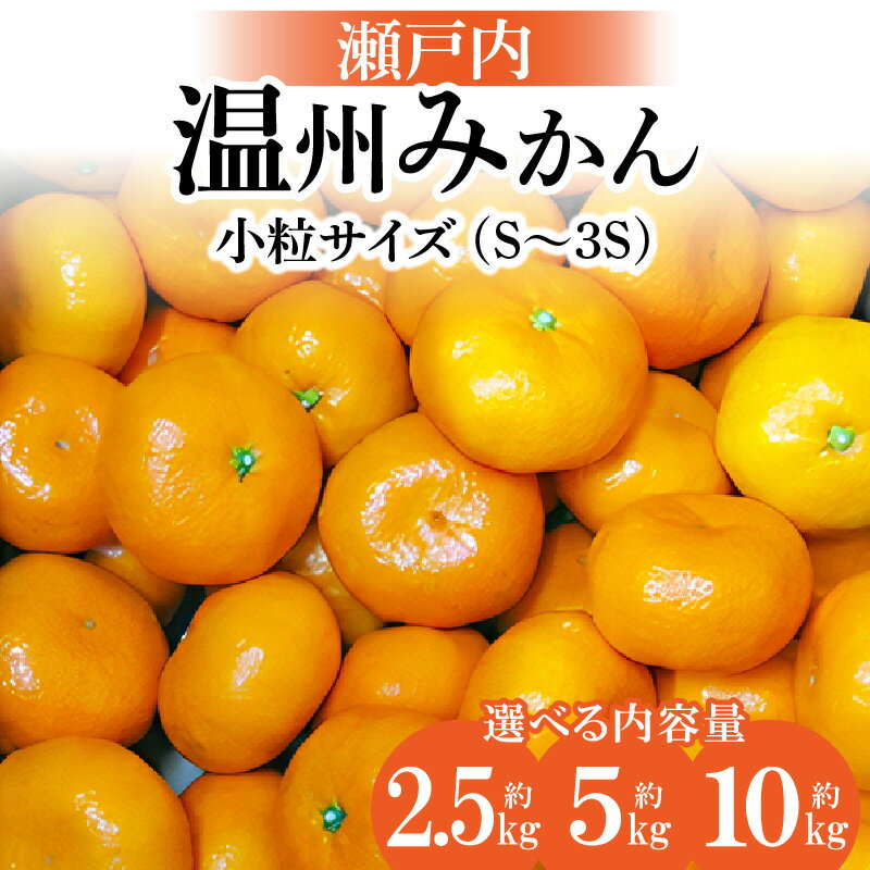 ＼寄附額改定／ みかん 選べる 容量 瀬戸内 温州みかん 小粒サイズ | 先行予約 ミカン 果物 くだもの フルーツ 人気 おすすめ 香川 香川県 蜜柑 甘い 詰合せ 詰め合わせ ふるさとみかん ご当地 国産