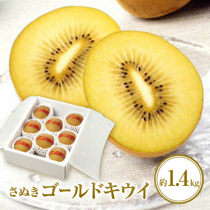 さぬきゴールドキウイ化粧箱　約1.4kg【2025-10月中旬～2026-1月下旬配送】 | 化粧箱入り キウイ 甘い 大きい 果物 フルーツ デザート スイーツ 産地直送 ギフト 贈り物 贈答用 プレゼント 食品 人気 おすすめ お取り寄せ お取り寄せグルメ