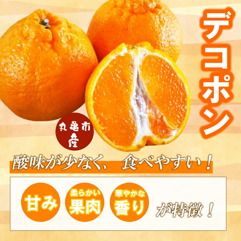 【ふるさと納税】 【2026年3月下旬より順次発送】【特上品】【秀品】デコポン 約3kg 不知火 でこぽん みかん 蜜柑 ミカン 柑橘 果物 くだもの 果実 フルーツ 旬 旬の果物 デザート スイーツ おやつ ゼリー ジュース 人気果物 人気フルーツ ランキング 香川 丸亀 サムネイル2